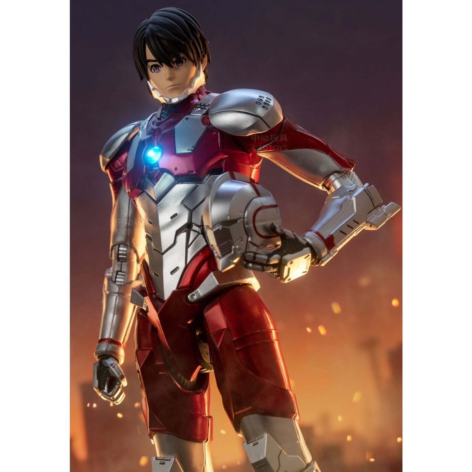 HiPlay 中動モデル ZDTOYS 1/10 機動ウルトラマン 可動 アクション フィギュア フルセット