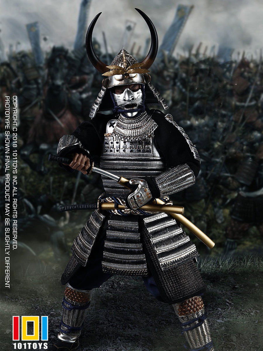HiPlay 101TOYS 1/6 クラシックシリーズ 戦国武将 織田信長 & 蜻蛉水牛黒糸威具足 可動フィギュア 塗装済み 完成品 アクションフィギュア