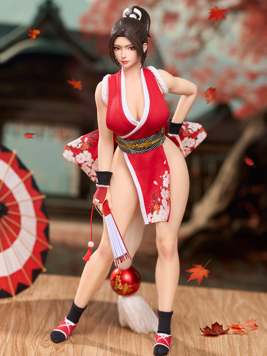 HiPlay TRIEAGLES STUDIO 1/6 不知火舞 可動フィギュア 塗装済み 完成品 アクションフィギュア