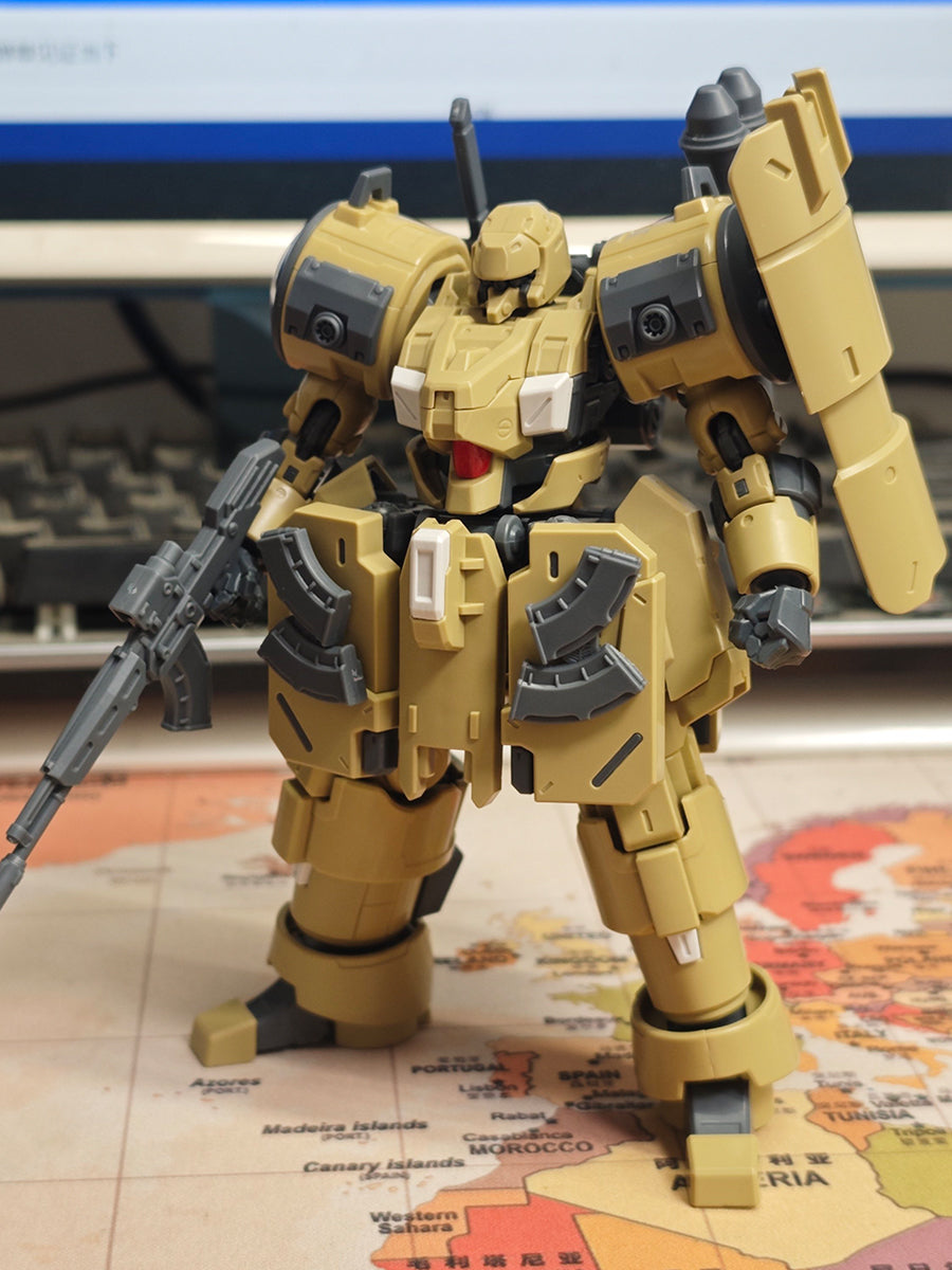HiPlay 酋長大陸 1/144 超動騎兵 ザロフM1 サンドカラー 色分け済みプラモデル 組み立てキット