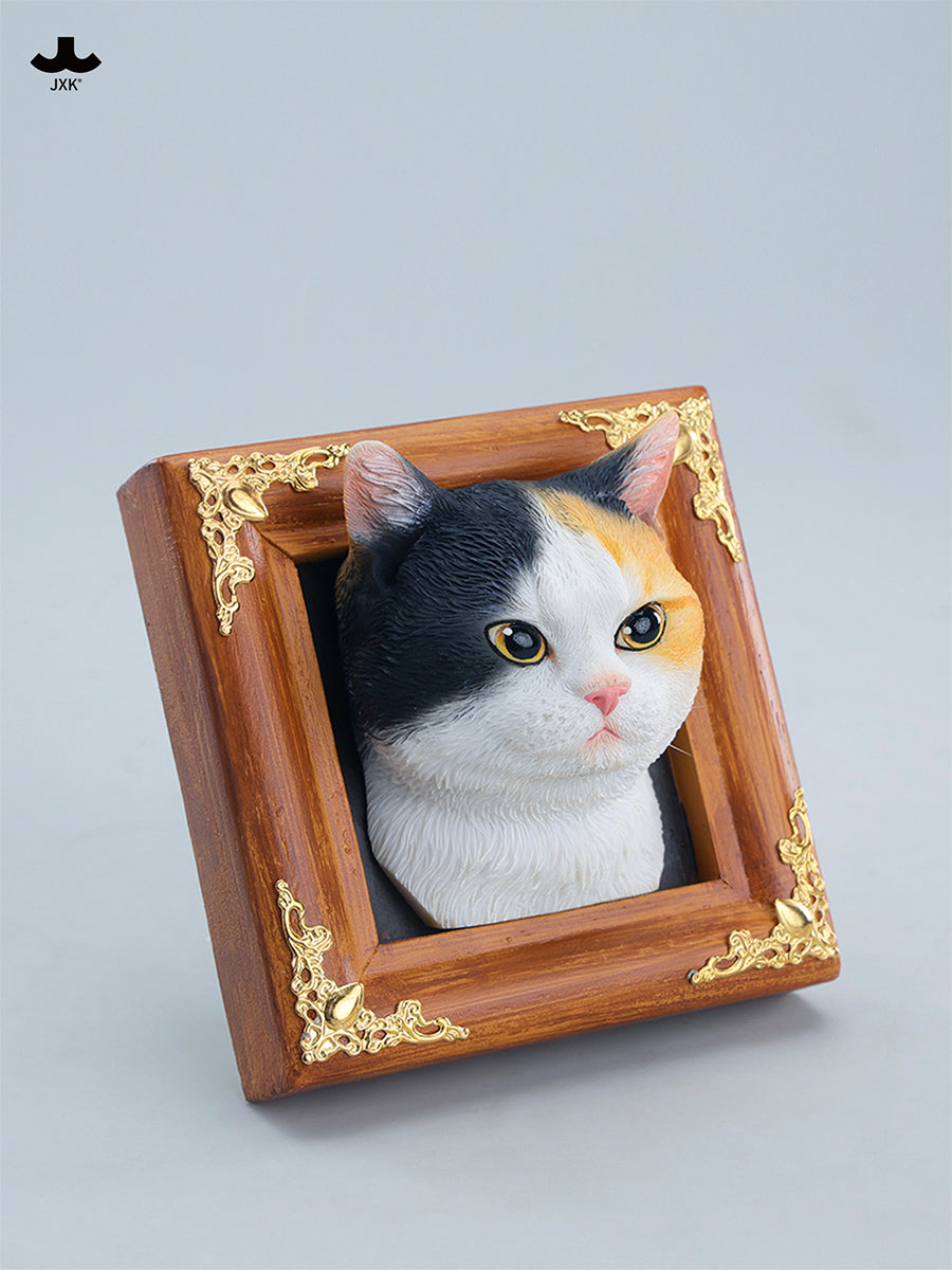 HiPlay JXK&small ニャンコ顔ミュージアム 温かい瞳の田園猫 塗装済み完成品フィギュア