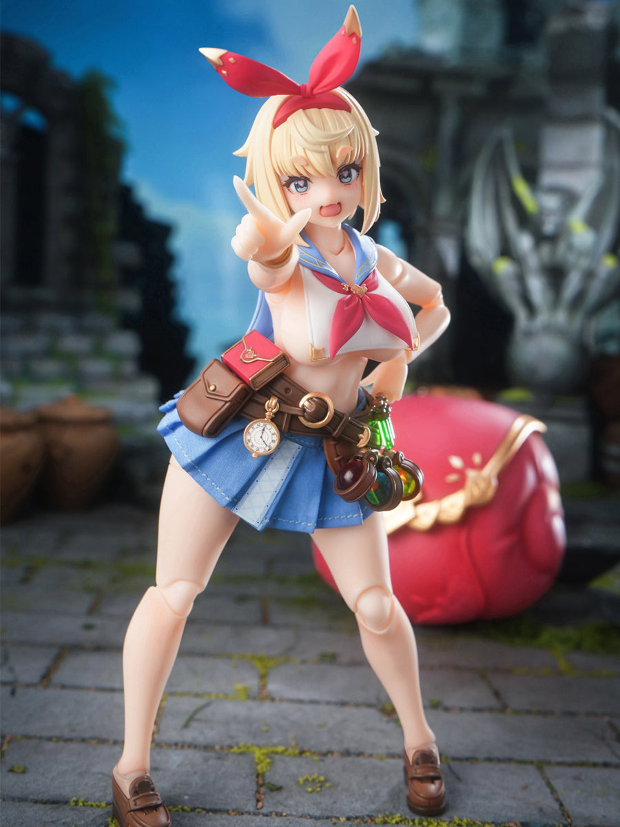 HiPlay 蝸の殻 Snail Shell 1/12 異世界冒険 冒険者 スネイル RPG-06 可動フィギュア 塗装済み 完成品 美少女 フィギュア用 服 洋服 セット アクセサリー 付属品
