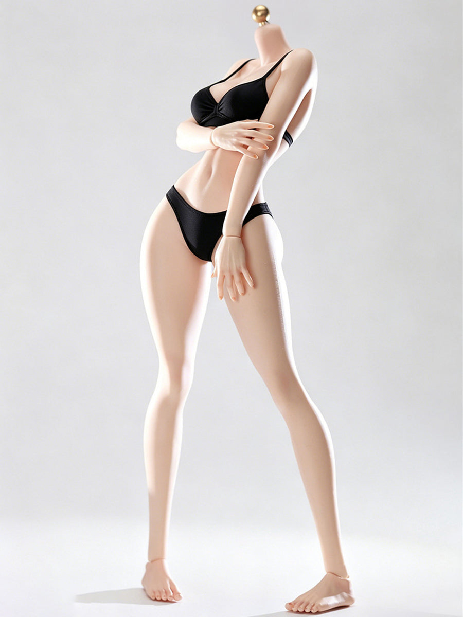 HiPlay 龍山金属  1/6 プラチナ鋼骨シームレス素体 女性 LSJS-TS01 ボディフィギュア 足取れる 超可動