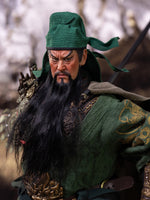 HiPlay FZ Art studio 1/6 猛将伝 - 蜀編 - 五虎大将 関羽 関雲長 FZ036 可動眼 ヘッド ドール用 頭 ハンドメイド植毛 塗装済み