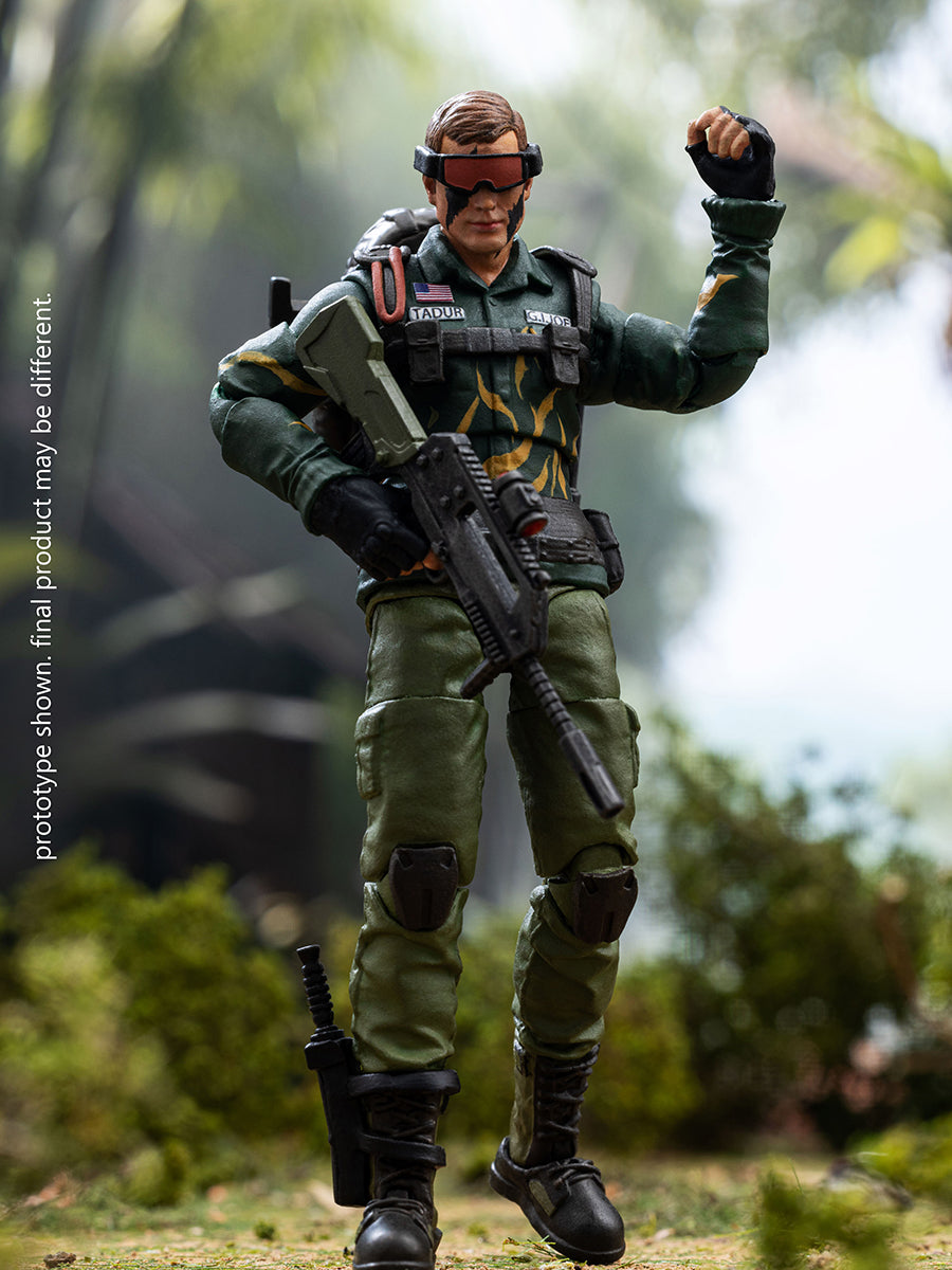 HiPlay HIYATOYS 1/18 G.I.JOE特殊部隊 ダスティ タイガーパワー版 EMG0465 可動フィギュア 塗装済み 完成品 アクションフィギュア