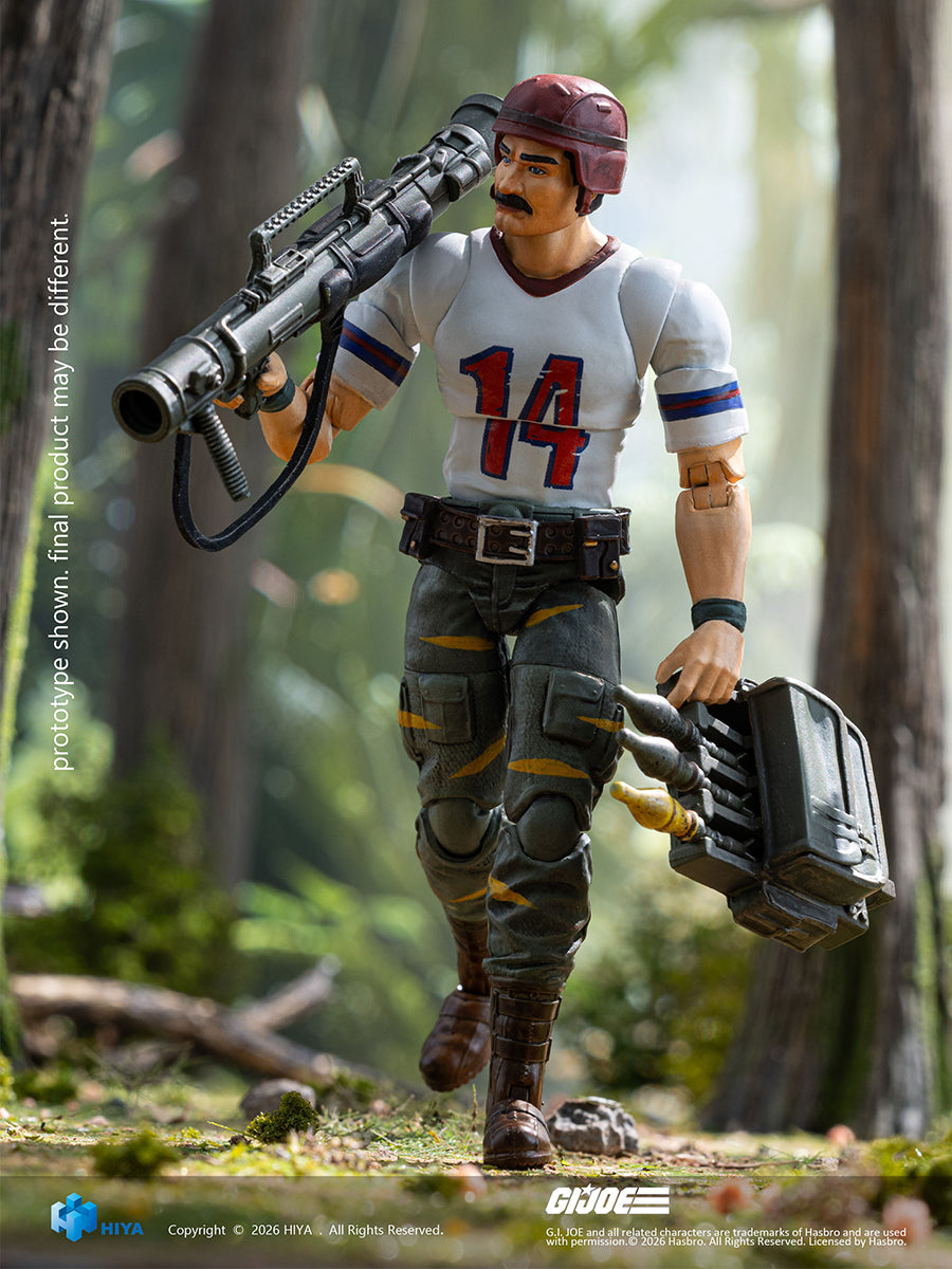 HiPlay HIYATOYS 1/18 G.I.ジョー 特殊部隊 バズーカ タイガーパワー版 EMG0479 可動フィギュア 塗装済み 完成品 アクションフィギュア