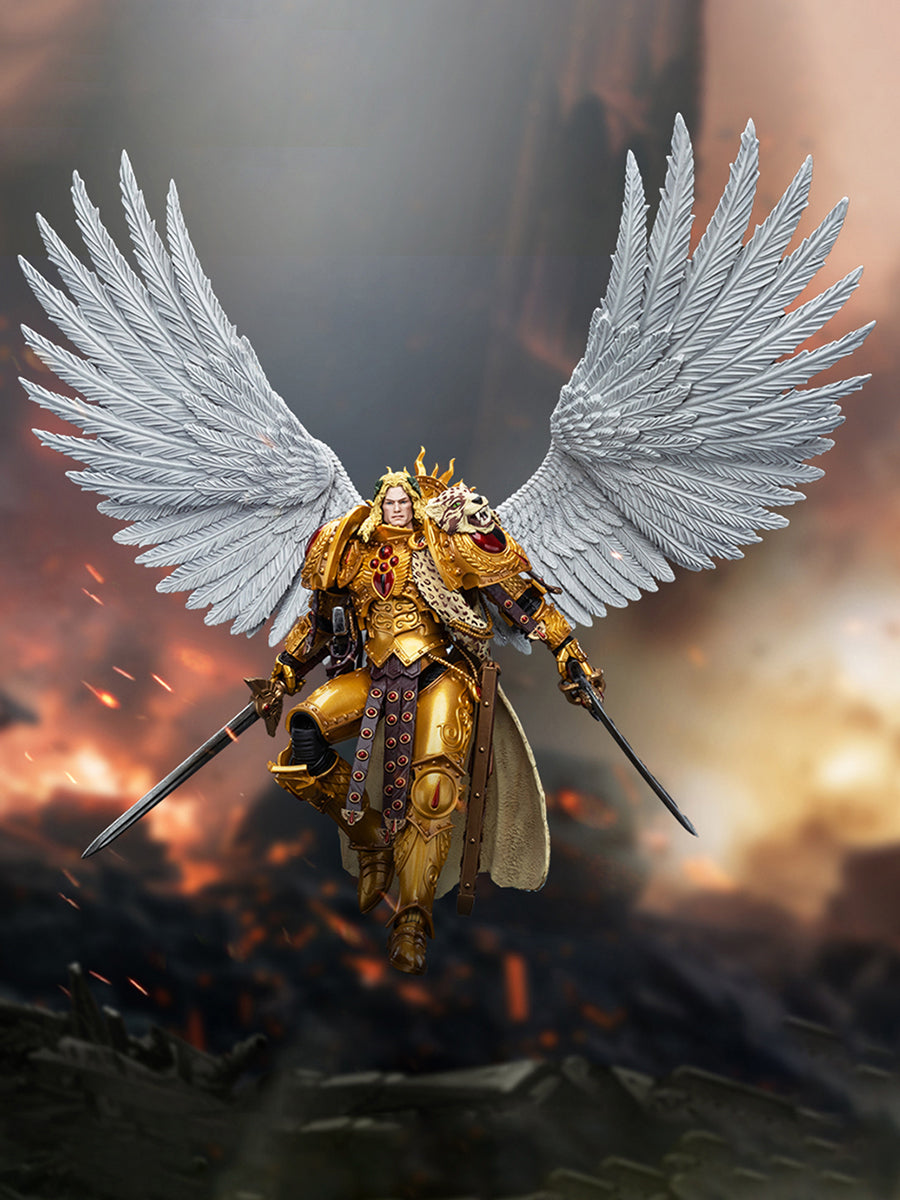 HiPlay JOYTOY Warhammer The Horus Heresy IX軍団のプライマーク、ブラッドエンジェルスのサングイニウス JT00218  1/18 可動フィギュア 塗装済み 完成品 PVC製