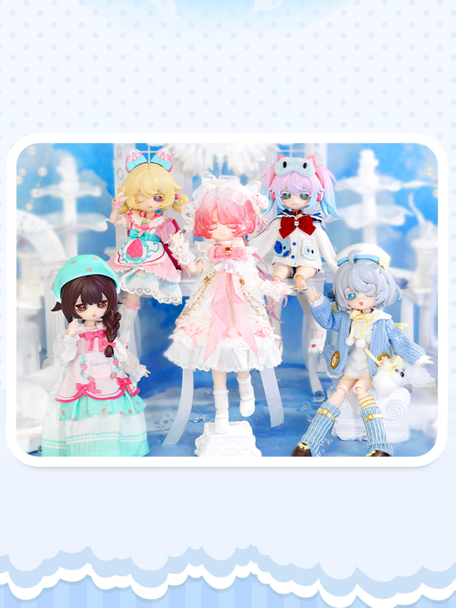 HiPlay MIRAIDOLLS 1/8 BJD 星願少女冒険シリーズ W250801 ブラインドボックス