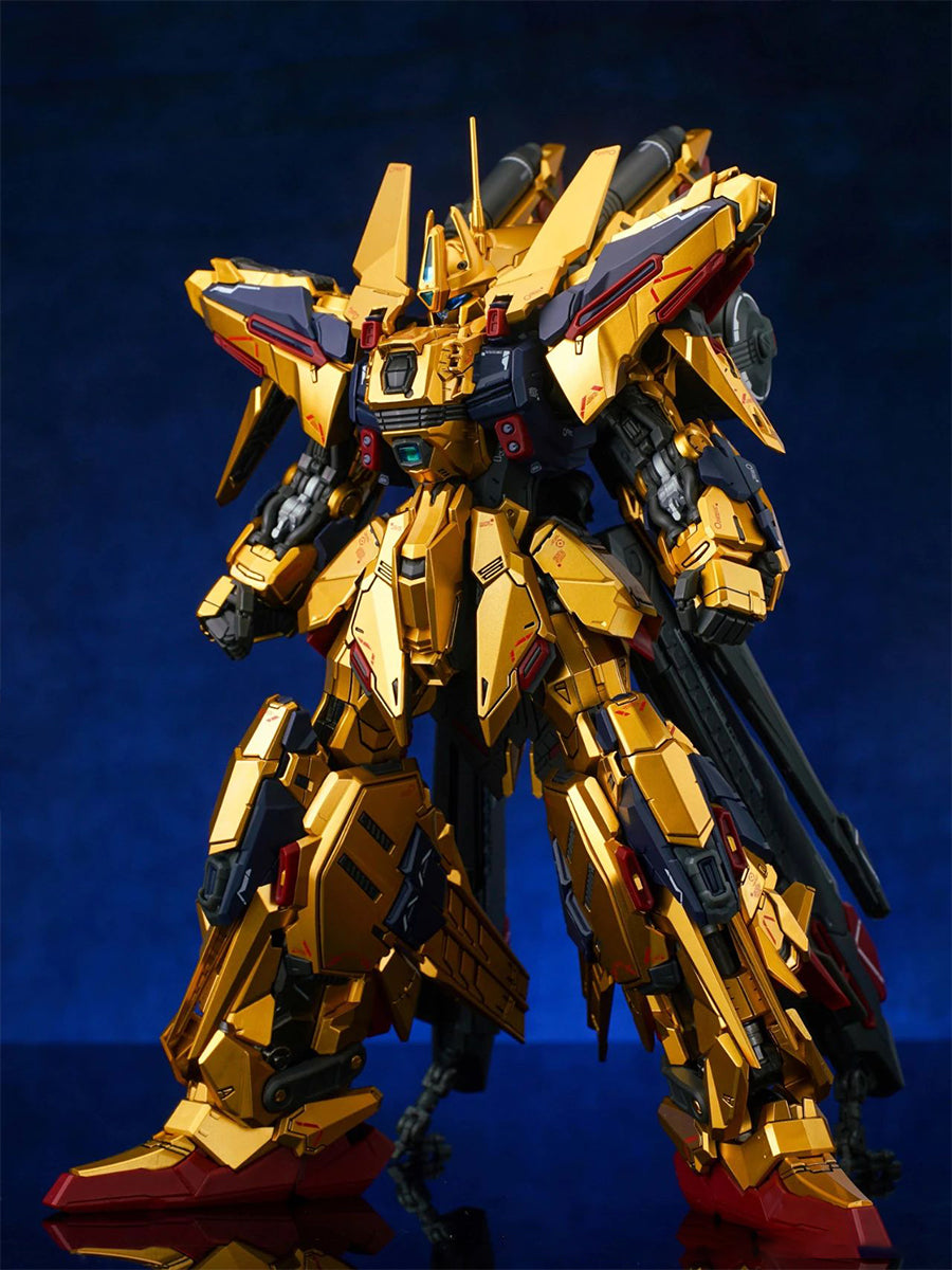 HiPlay シェンマモデル 黄金武士 フル武装形態 スタンド付属 合金フレーム プラモデル 色分け済みプラモデル 組み立てキット