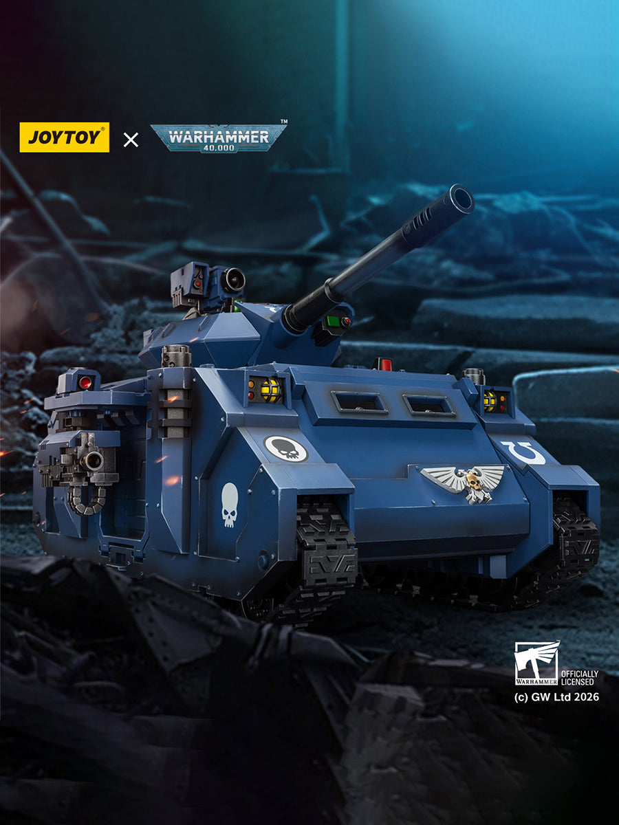 HiPlay JOYTOY 1/18 ウルトラマリーン プレデター・タンク 砲塔オートキャノン＆スポンソン・ヘヴィボルター装備 JT04278 可動フィギュア 塗装済み 完成品