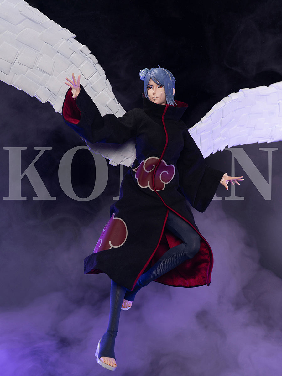 HiPlay ROCKET TOYS 1/6 NARUTO ナルト ROC-023 Konan 小南 可動フィギュア 塗装済み 完成品 アクションフィギュア