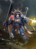 HiPlay JOYTOY Warhammer 40,000 1/18 ウルトラマリーンズ グラヴィスアーマー装着キャプテン JT7745 可動フィギュア 塗装済み 完成品