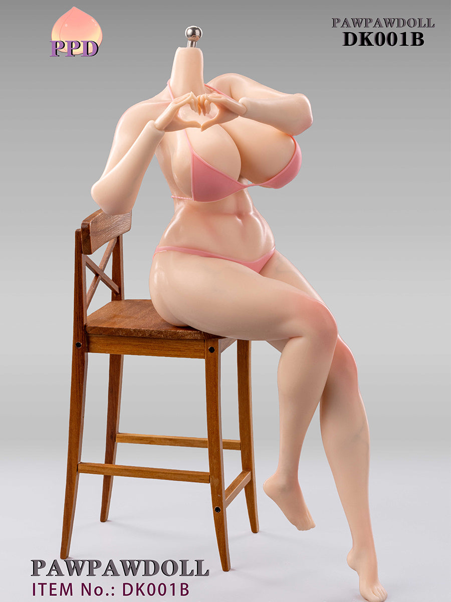 HiPlay PAWPAW DOLL 1/6 シームレス 素体 女性 DK001B ボディ フィギュア 足取れない ヘッドなし 超可動