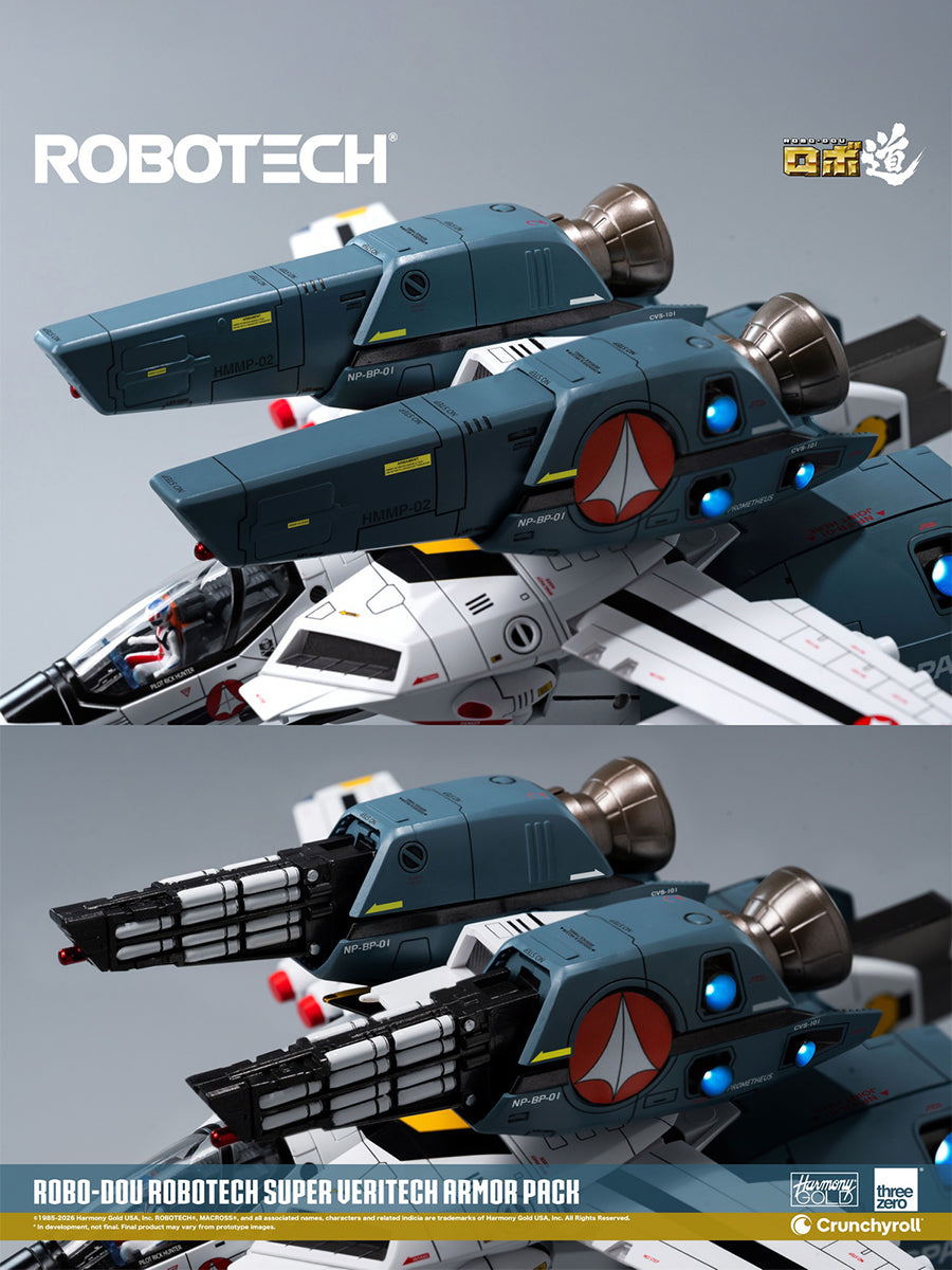 HiPlay Threezero ロボ道 超時空要塞マクロス スーパー・ベリテック アーマーパック 3Z10720W0 色分け済みプラモデル 組み立てキット