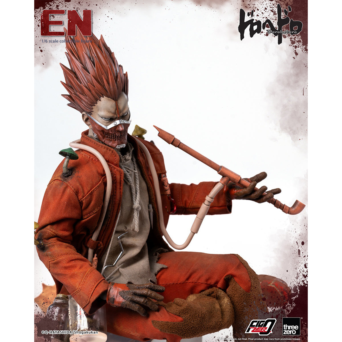 HiPlay Three zero 1/6 ドロヘドロ En 煙 3Z08770W0 可動フィギュア 塗装済み 完成品 アクションフィギュア
