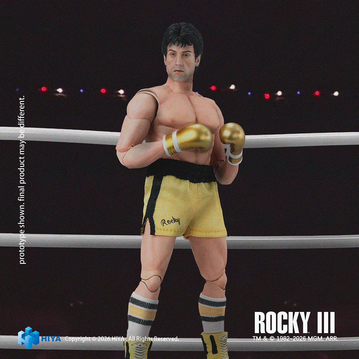 HiPlay HIYA 1/12 ロッキー・バルボア ボクサー版 ESR0215 可動フィギュア 塗装済み 完成品 アクションフィギュア