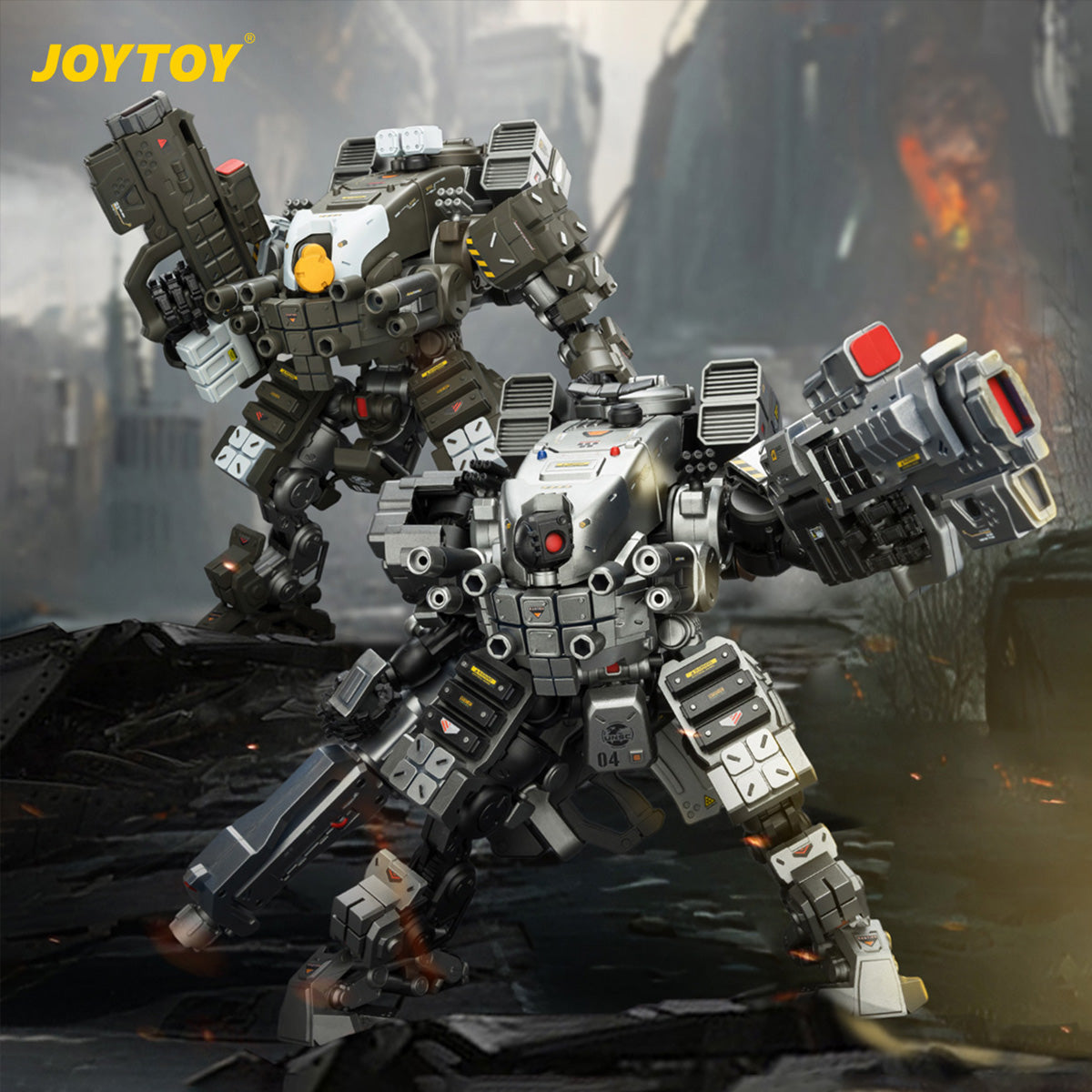 JOYTOY 1/25 鉄魁(アイアンレッカー) 複座式メカ 可動フィギュア 塗装済み 完成品