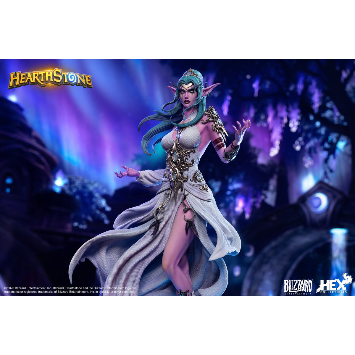 HiPlay HEX Collectibles 1/6 ブリザード・エンターテイメント ハースストーン ティランデ・ウィスパーウィンド HEXHS11 塗装済み完成品フィギュア