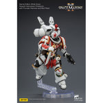 JOYTOY 1/18 ゲーム版 ホワイトスカー アサルト・インターセッサー・チャンピオン サンダーハンマーとボルトピストル装備 JT04407 可動フィギュア 塗装済み 完成品