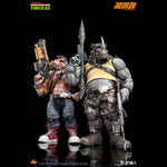 HiPlay 霊機魂 1/10 ビーバップ & ライノ ロックステディ 可動フィギュア 塗装済み 完成品