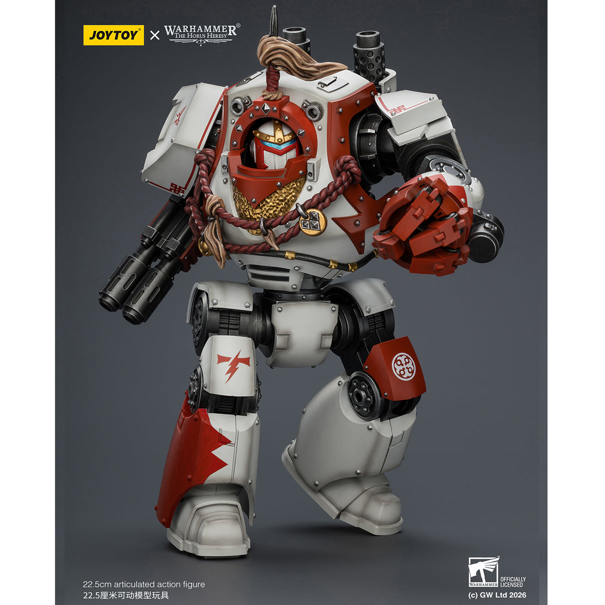 JOYTOY 1/18 ホワイトスカー軍団 コンテンポル・ドレッドノート（マルチメルタおよびグラヴィス・パワーフィスト装備） JT03790