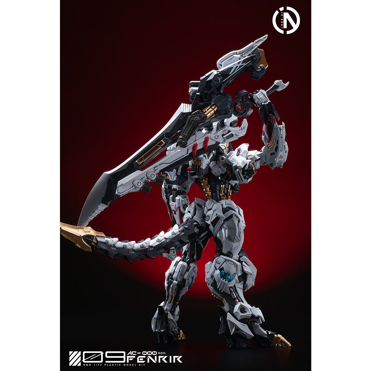 HiPlay 無限新星 INERA+ 芬里爾 フェンリル FENRIR FNR009 1/72 色分け済みプラモデル 組み立てキット