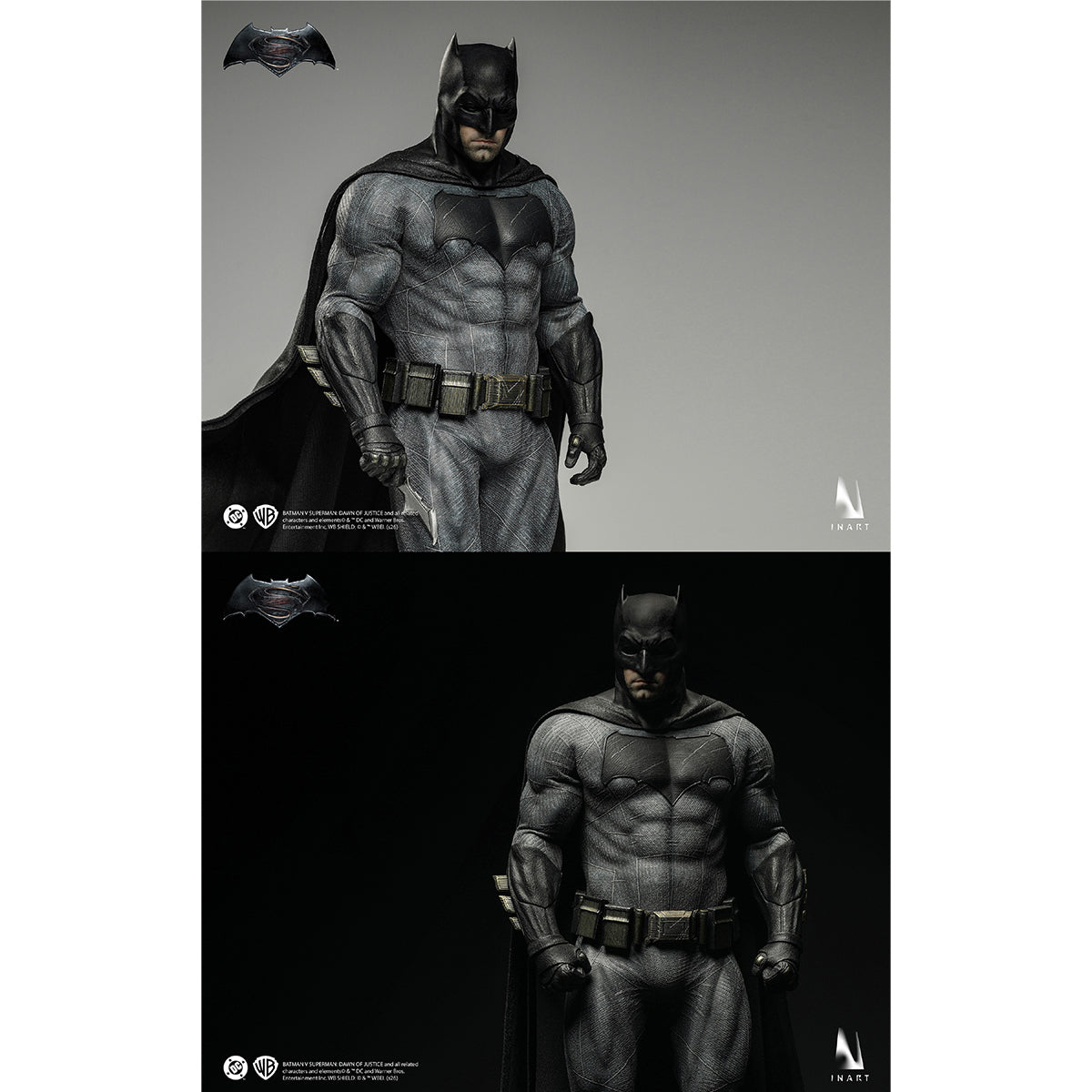 HiPlay INART 『バットマン vs スーパーマン ジャスティスの誕生』 バットマン 1/6 Ag A034 可動フィギュア 塗装済み 完成品