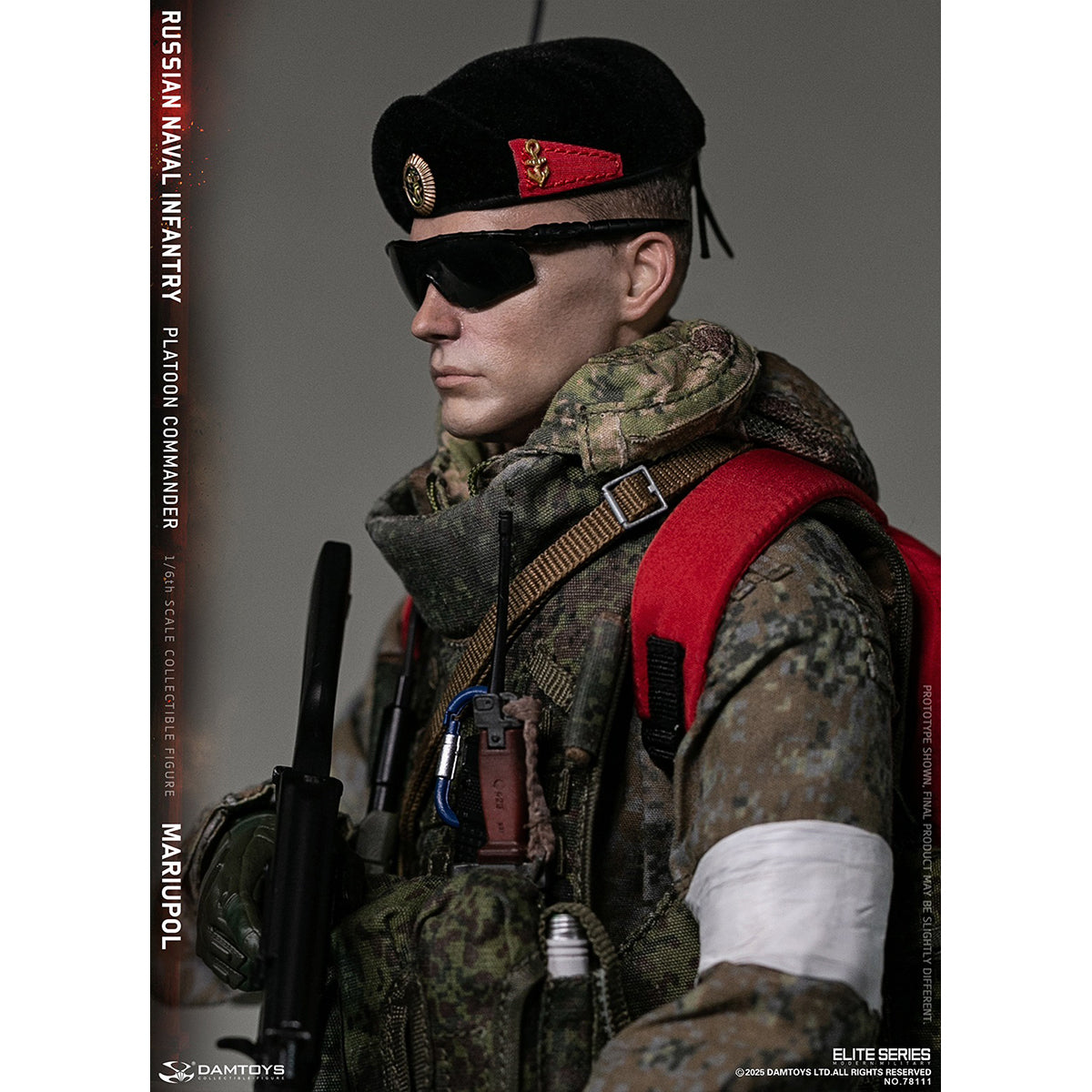 DAMTOYS 1/6 ロシア連邦海軍歩兵 指揮官 マリウポリ NO.78111