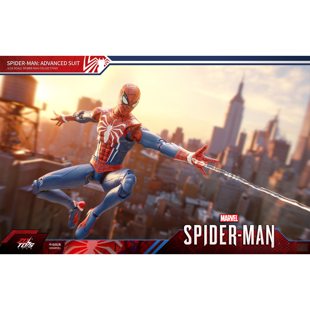 ZDTOYS 1/10 スパイダーマン 1950
