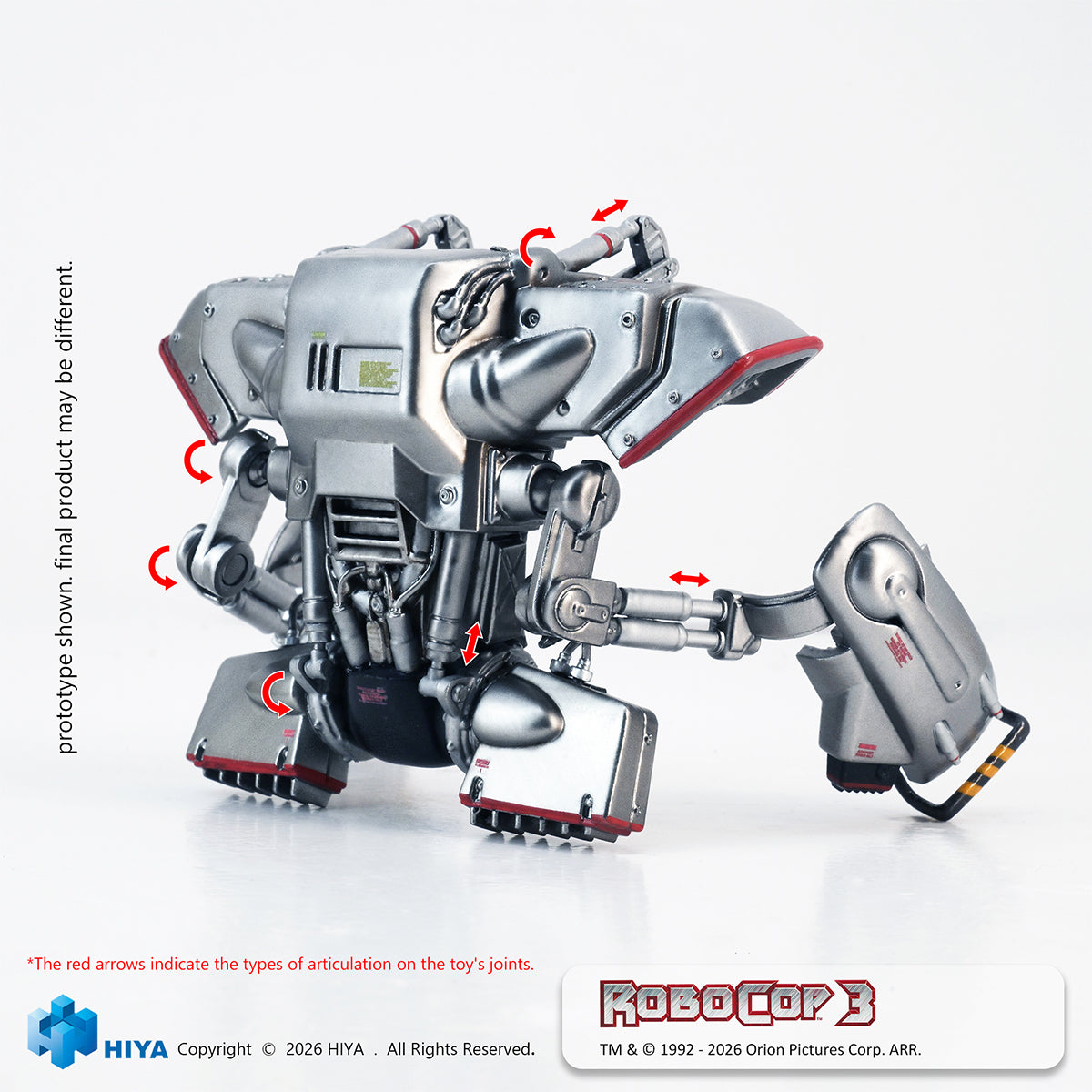 HiPlay HIYA 1/12 ロボコップ3 ESR0306 可動フィギュア 塗装済み 完成品