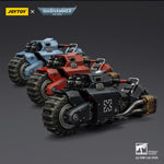 HiPlay JOYTOY 1/18 アウトライダー・バイク ツイン・ボルトライフル装備 可動フィギュア 塗装済み 完成品