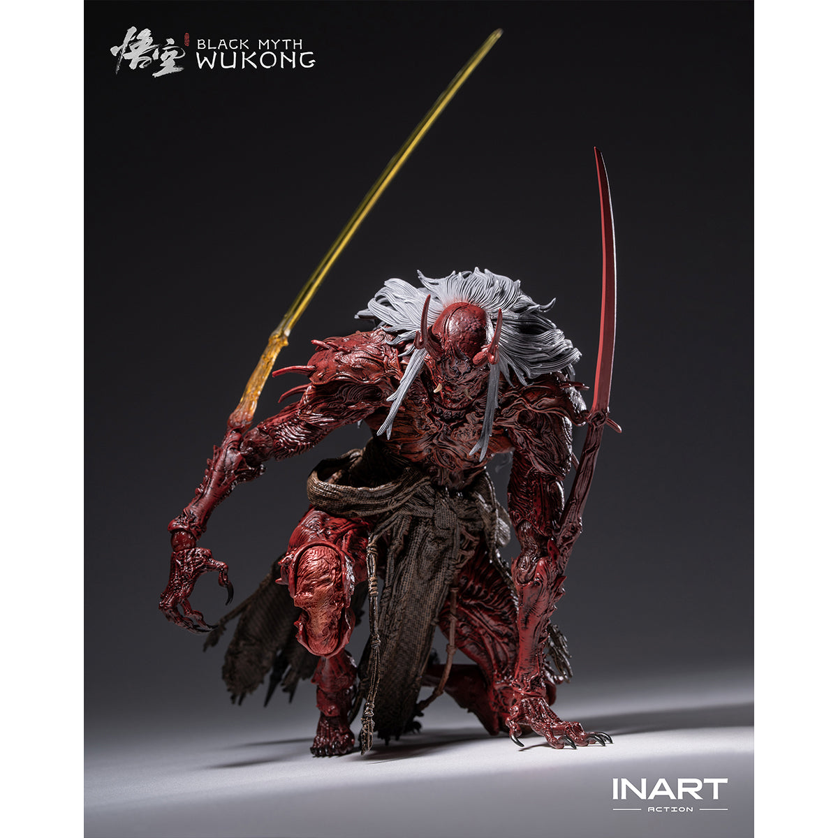 HiPlay INART 1/12 黒神話 : 悟空 夜叉王 MAG G0005 可動フィギュア 塗装済み 完成品