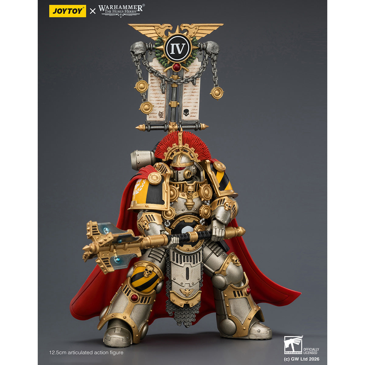JOYTOY 1/18 アイアン・ウォリアー センチュリオン（ヘヴィ・パワーハンマー＆コンビ・メルタ装備） JT04391 可動フィギュア 塗装済み 完成品