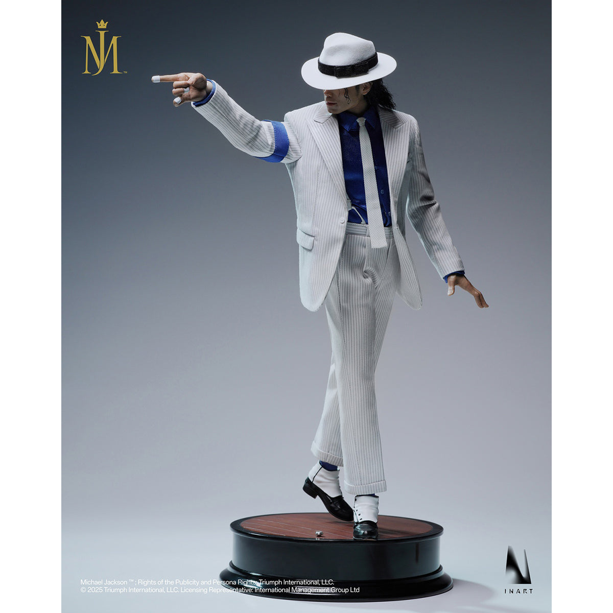 HiPlay INART 1/6 スムーズ・クリミナル マイケル・ジャクソン A022 アクションフィギュア 可動フィギュア 塗装済み 完成品