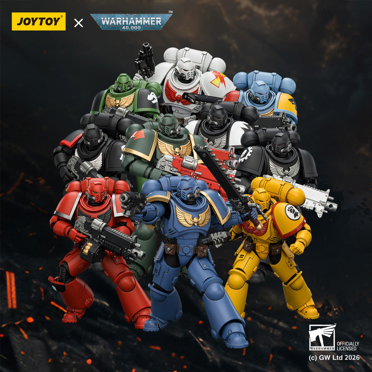 JOYTOY 1/18 インターセッサー（ボルトライフル、ボルトピストル、チェーンソード装備）