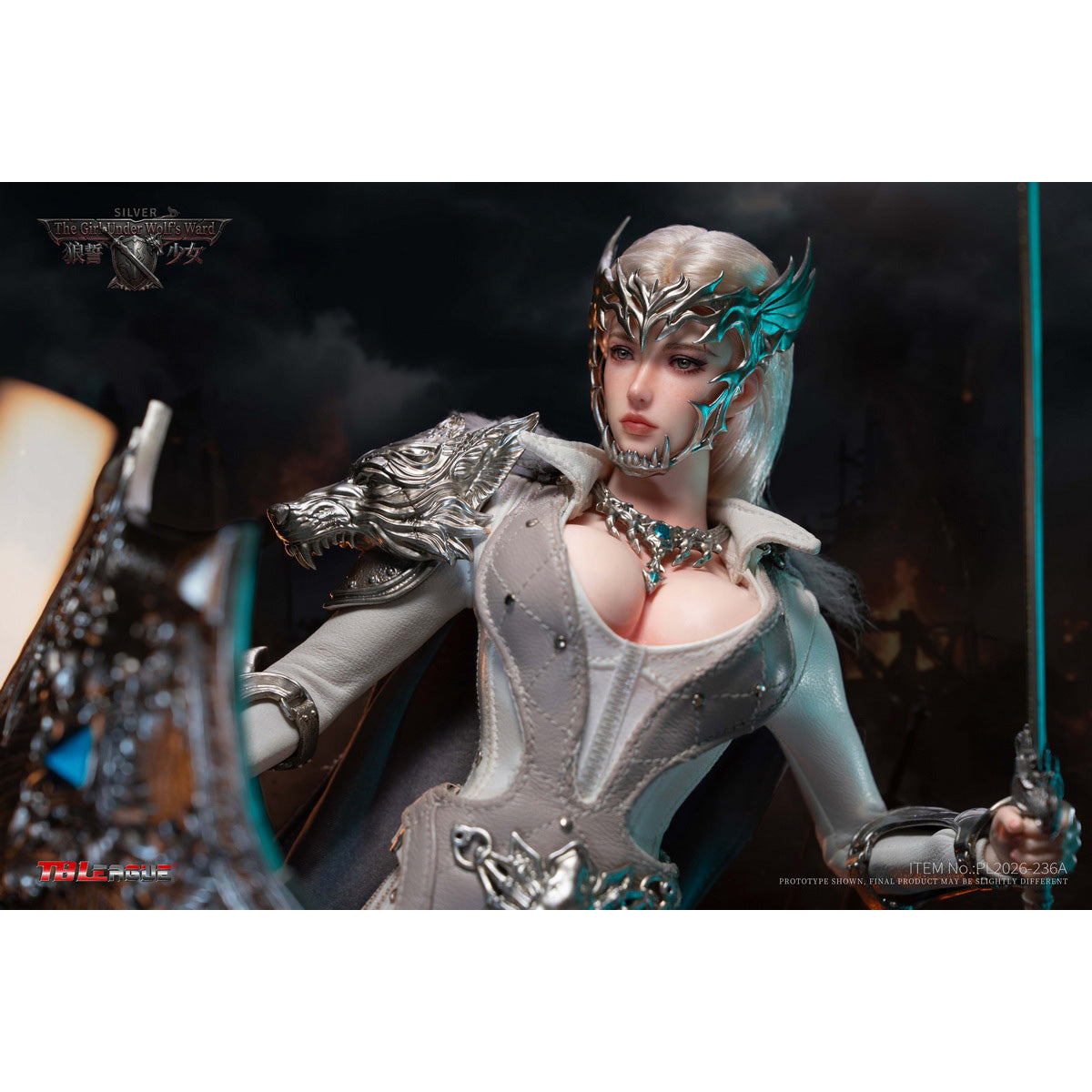 HiPlay TBLeague 1/6 ザ・ガール・アンダー・ウルフズ・ウォード 可動フィギュア 塗装済み 完成品 アクションフィギュア
