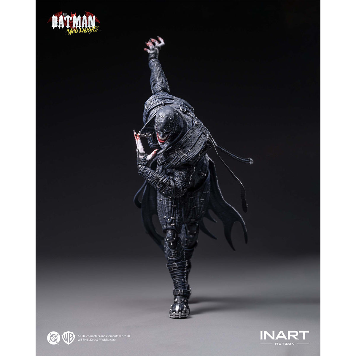 HiPlay INART ダークナイツ：メタル バットマン・フー・ラフズ MAG C0002 可動フィギュア 塗装済み 完成品 アクションフィギュア