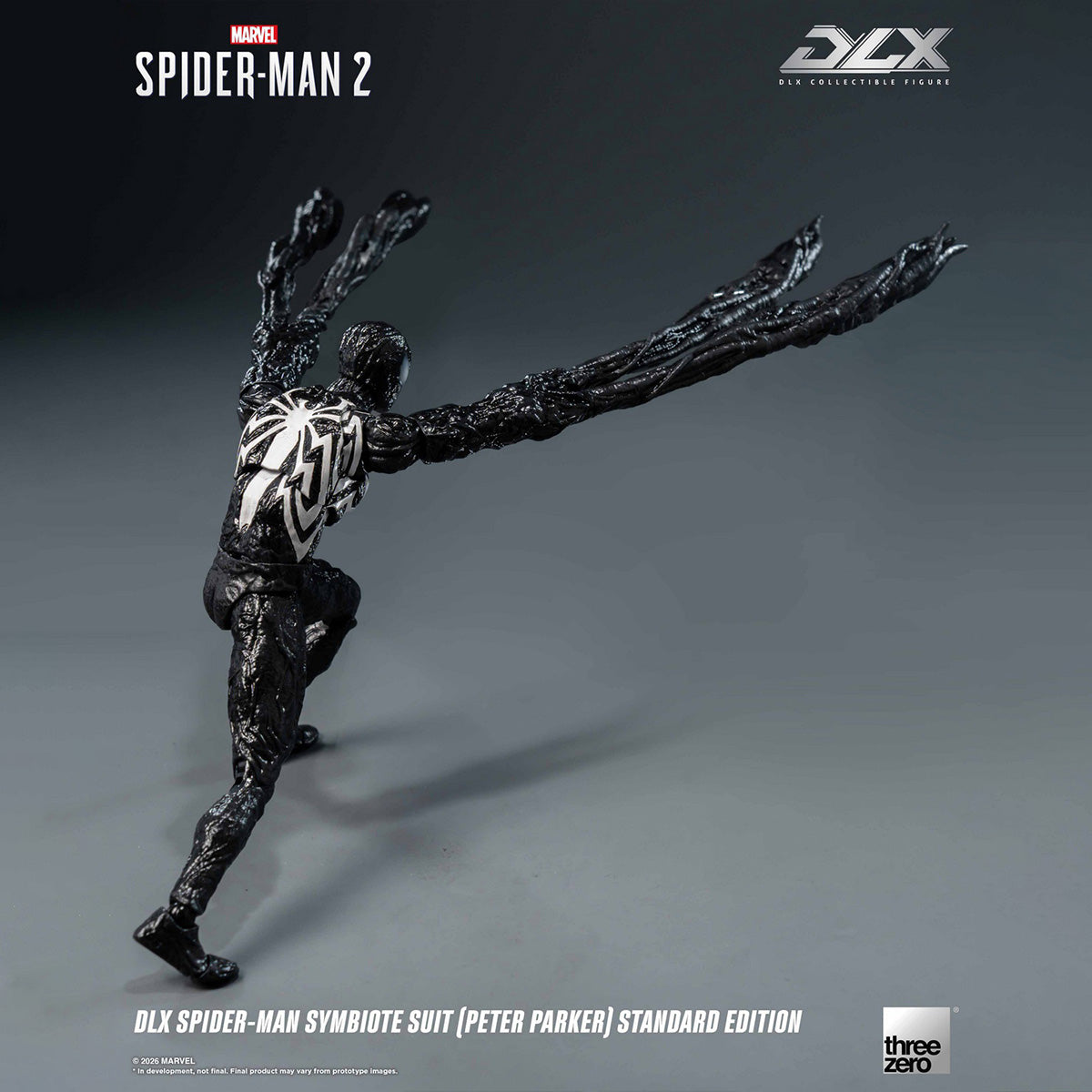 Threezero Marvel's Spider-Man 2 DLX スパイダーマン（シンビオート・スーツ） ピーター・パーカー 通常版 3Z09660C0