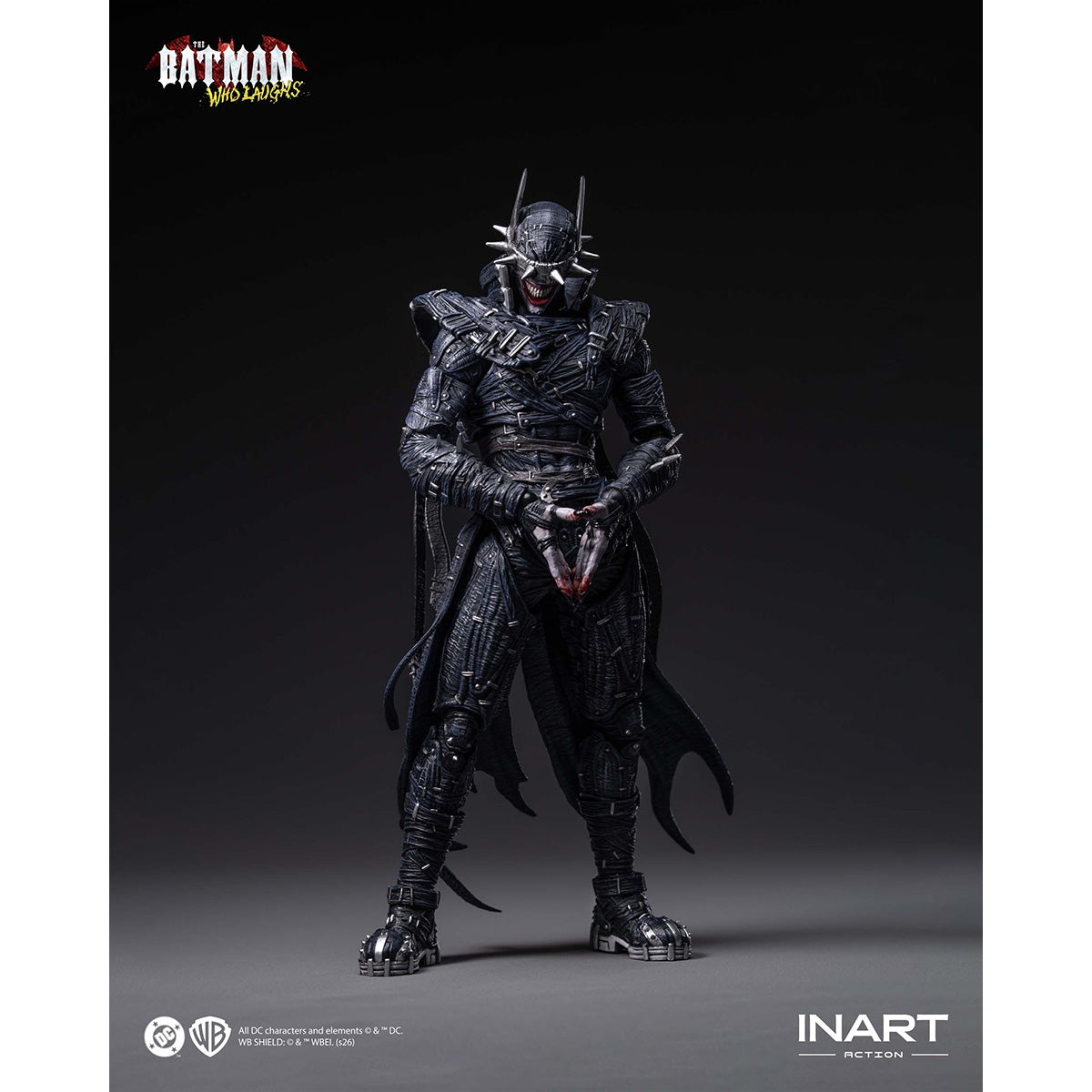 HiPlay INART ダークナイツ：メタル バットマン・フー・ラフズ MAG C0002 可動フィギュア 塗装済み 完成品 アクションフィギュア
