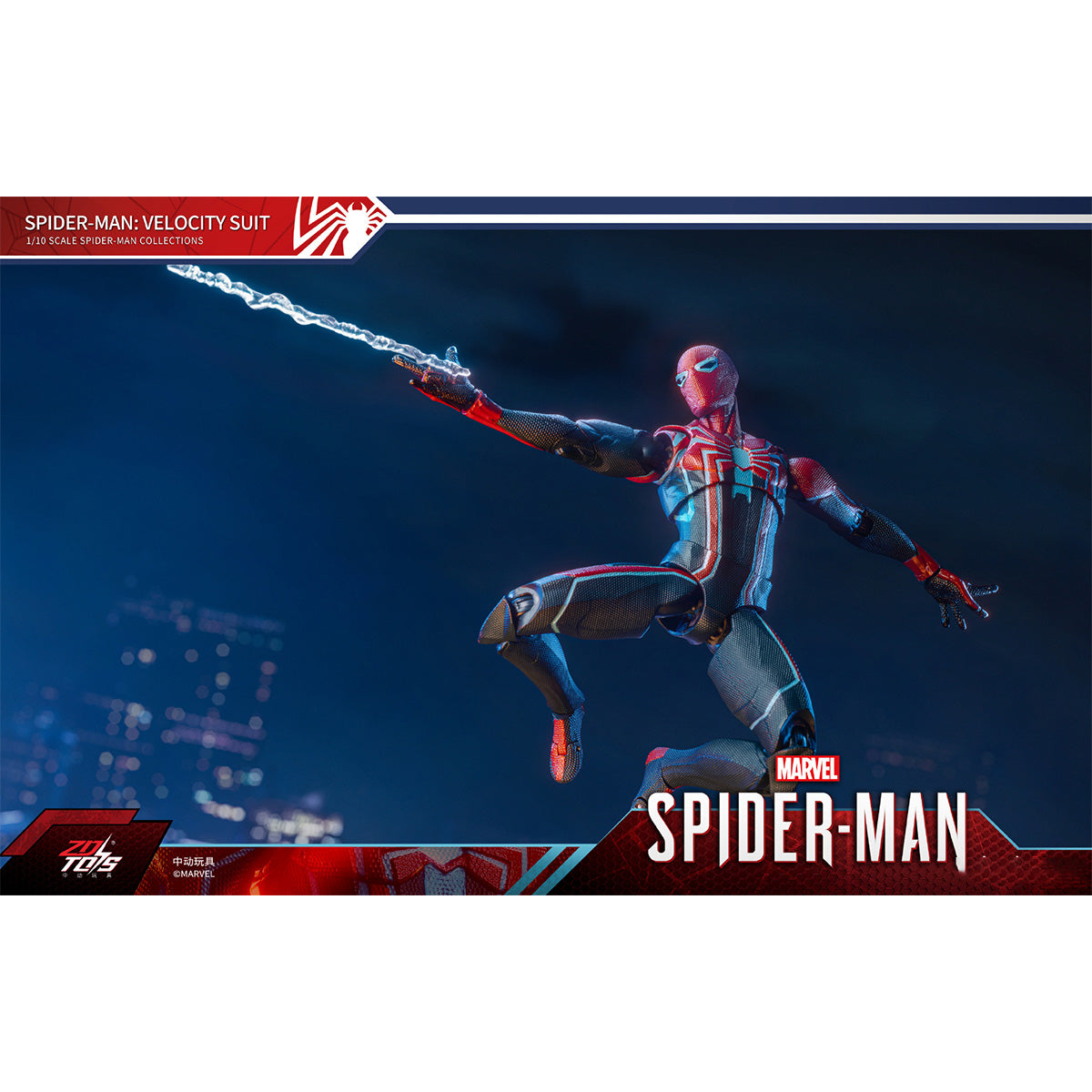 ZDTOYS 1/10 スパイダーマン 1950