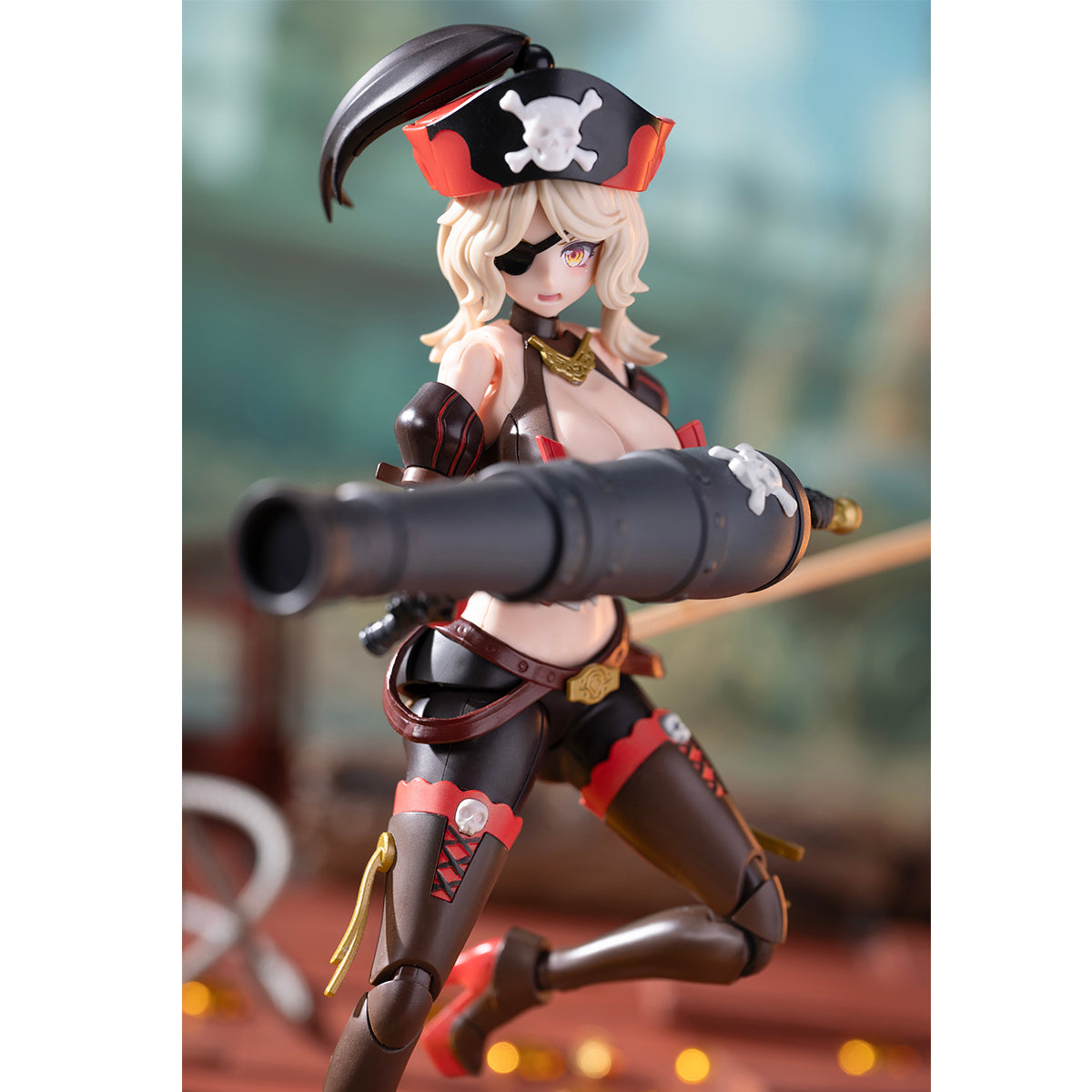 HiPlay BORDER ボーダー模型 BA003 パイレーツ・アン女王 美少女 色分け済みプラモデル 組み立てキット