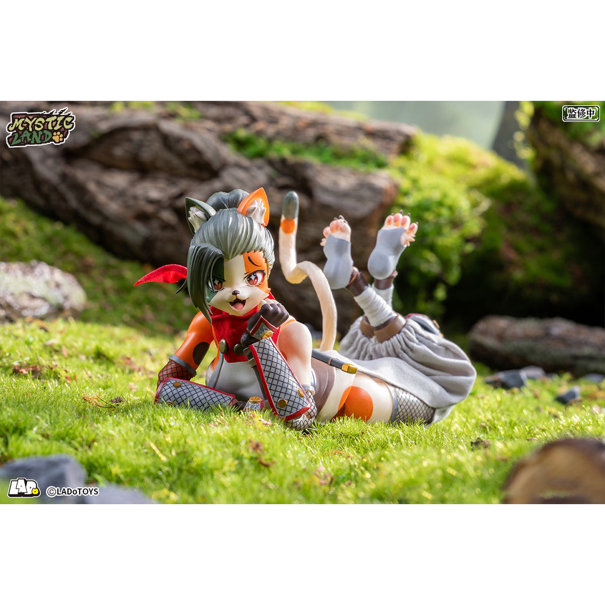 HiPlay LADoTOYS 1/12 冒険小隊 三毛猫娘 トニア 忍者Ver. ERA-006 可動フィギュア 塗装済み 完成品 美少女