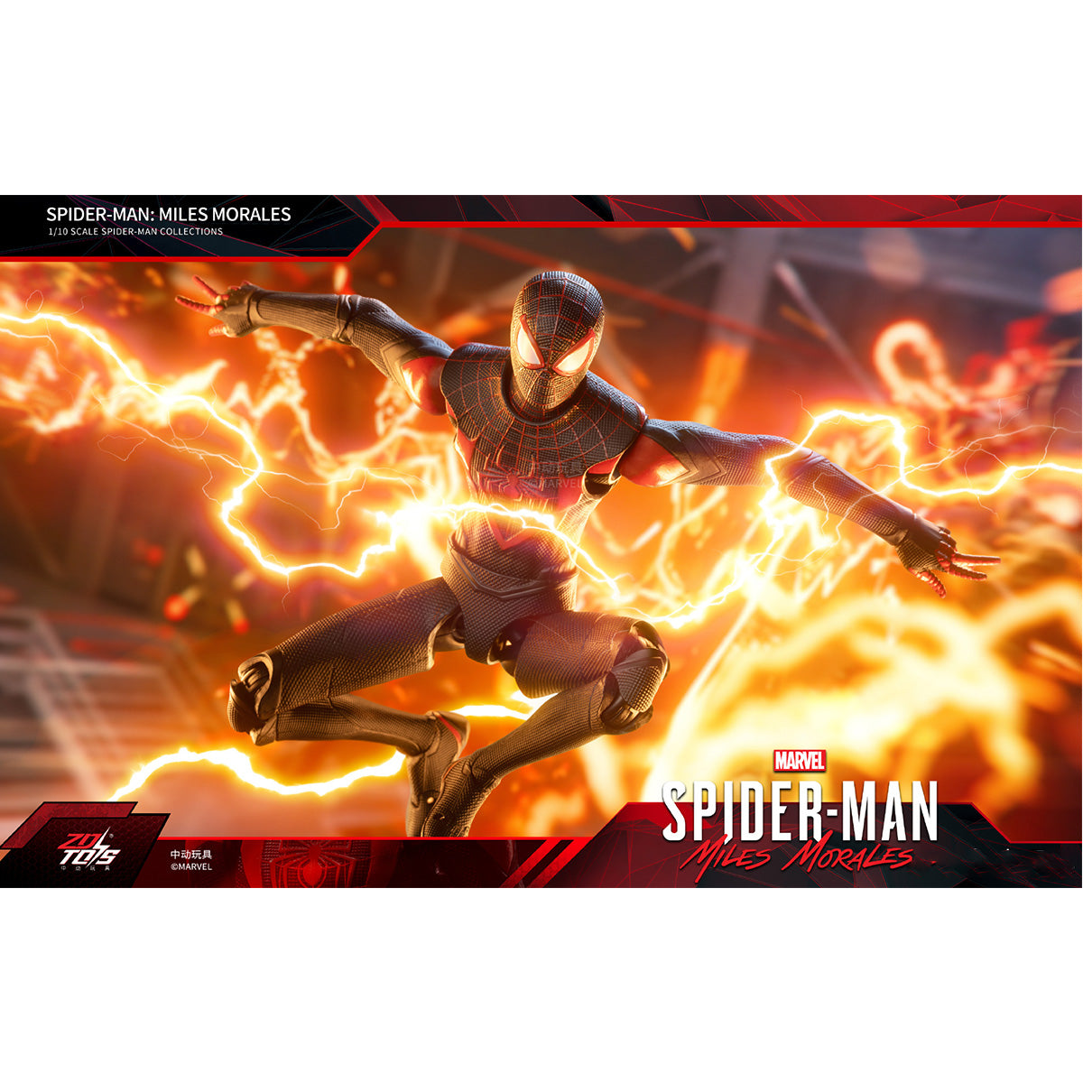 ZDTOYS 1/10 スパイダーマン 1950