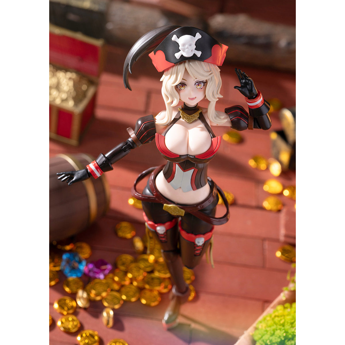 HiPlay BORDER ボーダー模型 BA003 パイレーツ・アン女王 美少女 色分け済みプラモデル 組み立てキット