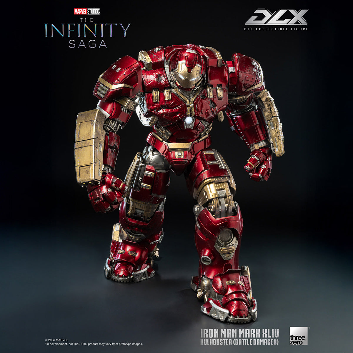 Threezero DLX アイアンマン・マーク44 ハルクバスター（バトルダメージ版） 3Z09190C0