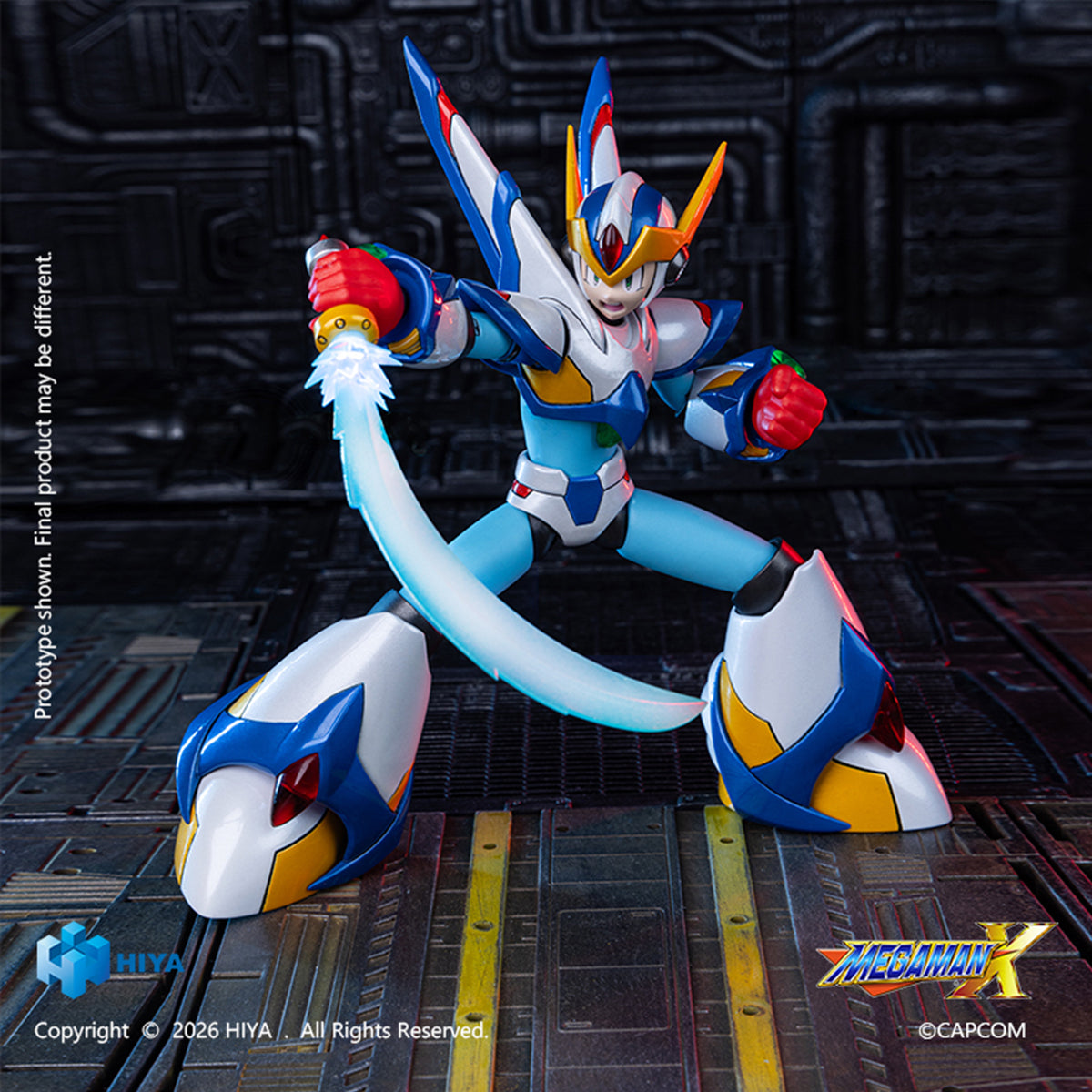 HiPlay HIYA 1/12 ロックマン X エックス マックスアーマー EBM0384 可動フィギュア 塗装済み 完成品