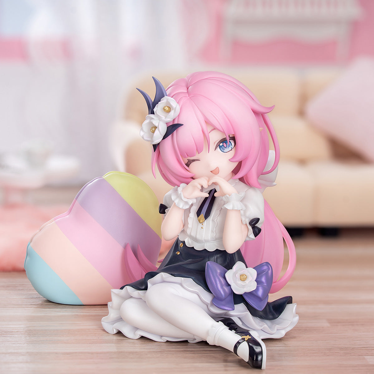 HiPlay Myethos 崩壊3rd エリシア ちび英傑Ver. 塗装済み完成品フィギュア 美少女