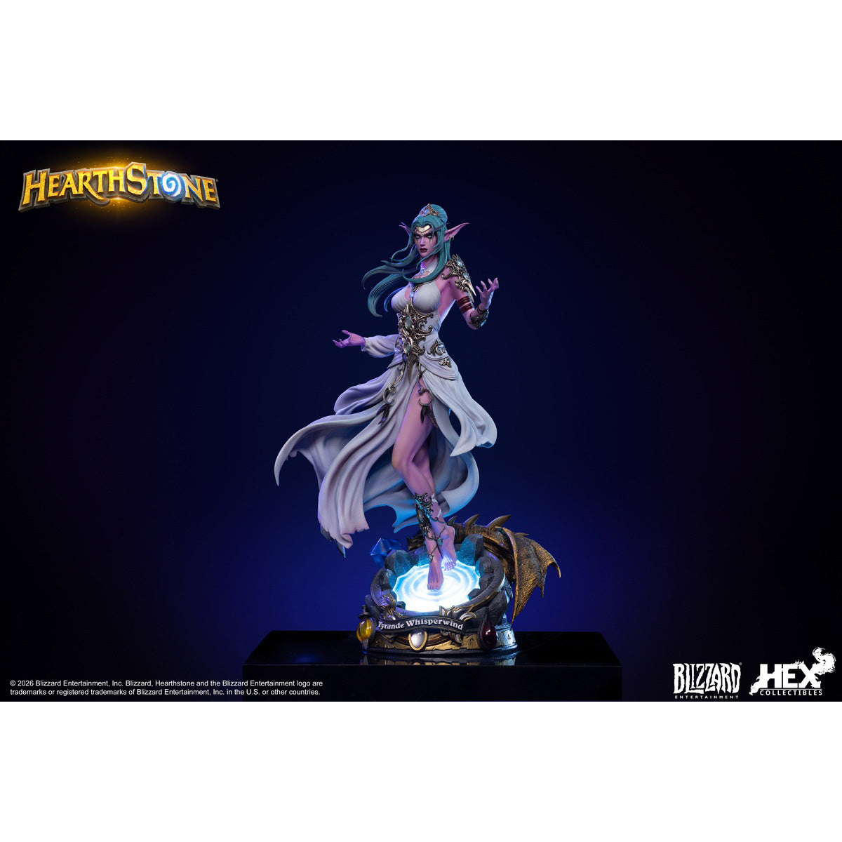 HEX Collectibles 1/6 ブリザード・エンターテイメント ハースストーン ティランデ・ウィスパーウィンド HEXHS11 塗装済み完成品フィギュア