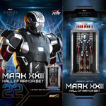 ZDTOYS 1/10 アイアンマン 格納庫 ホール・オブ・アーマー 2.0 セット MK21-MK30 1910-21-30