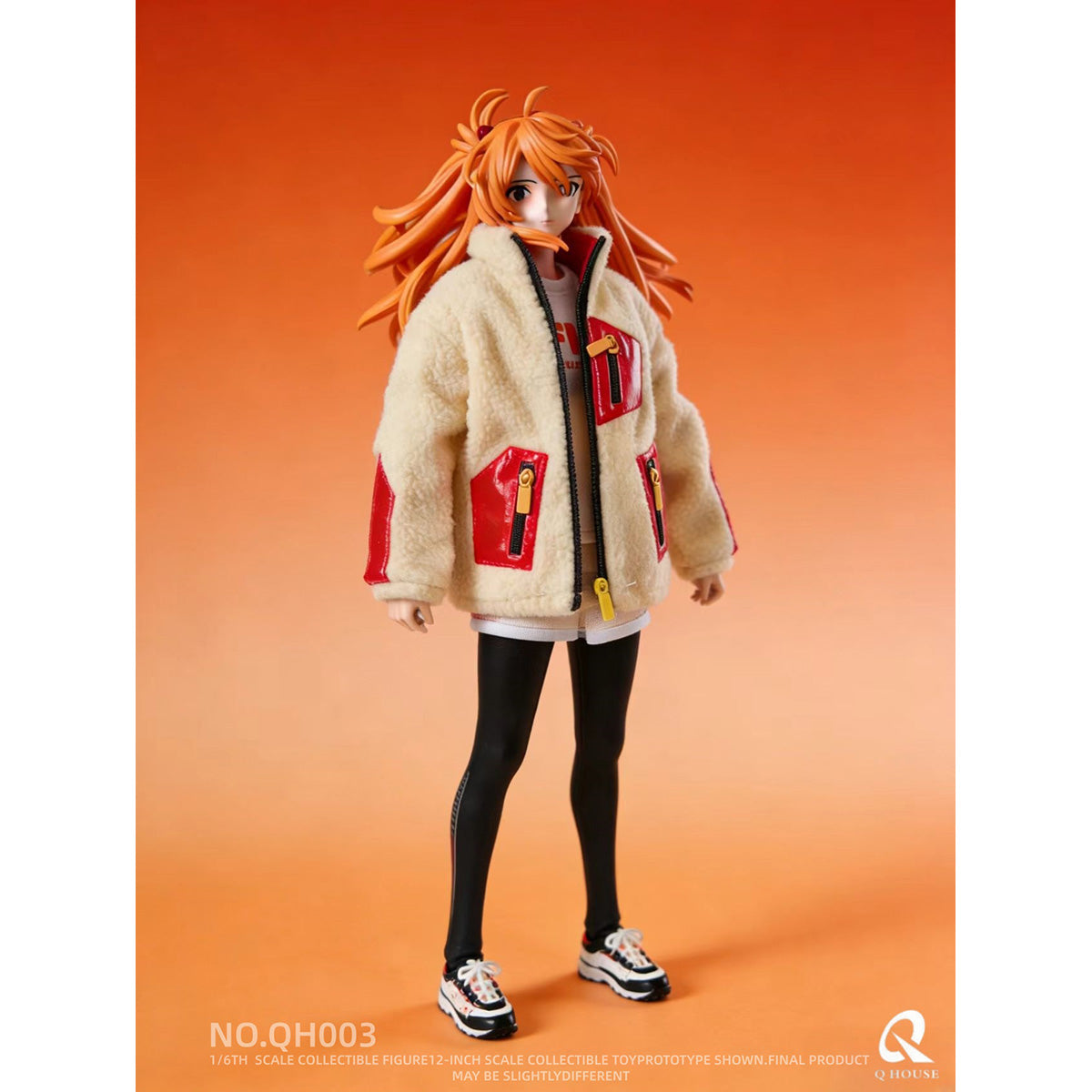 HiPlay Q HOUSE 1/6 アスカ NO.QH003 可動フィギュア 塗装済み 完成品 美少女